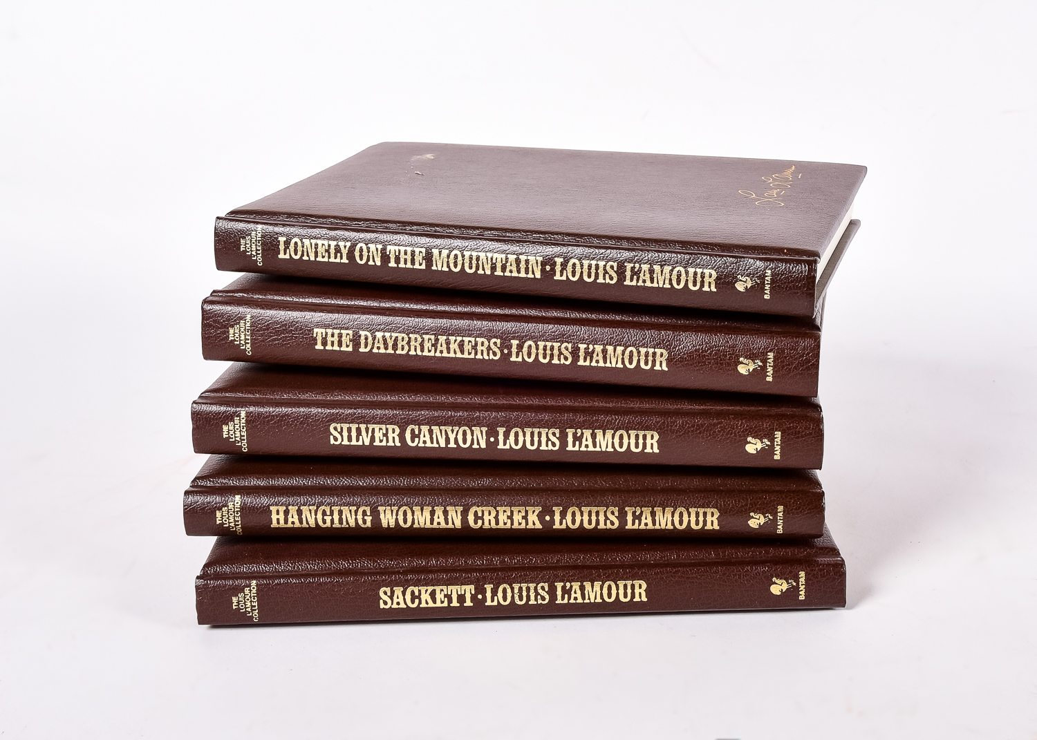 Collection of Hardcover Louis L'amour Books