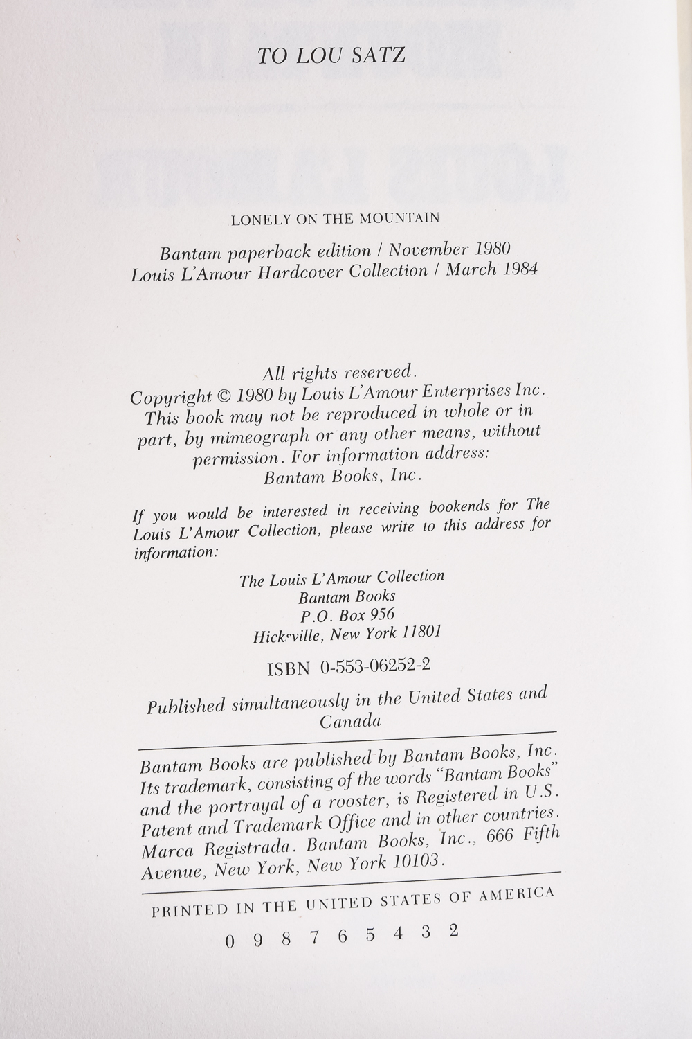 Collection of Hardcover Louis L'amour Books