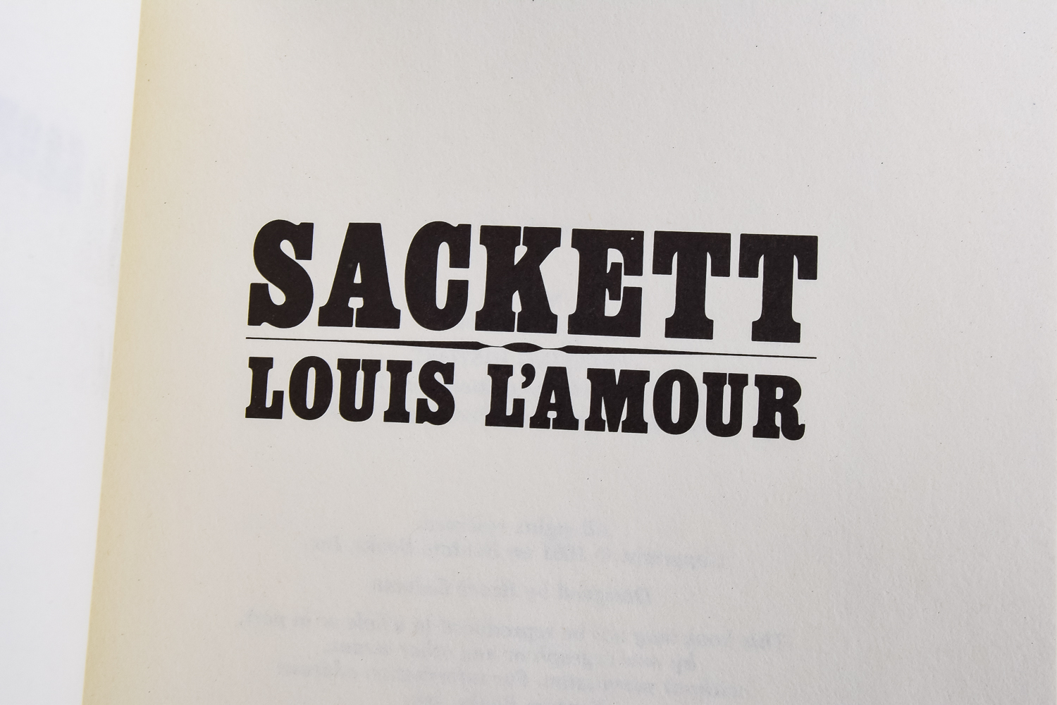 Collection of Hardcover Louis L'amour Books