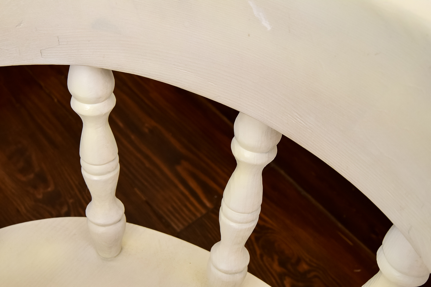 Trestle Dining Table and Captain's Chairs