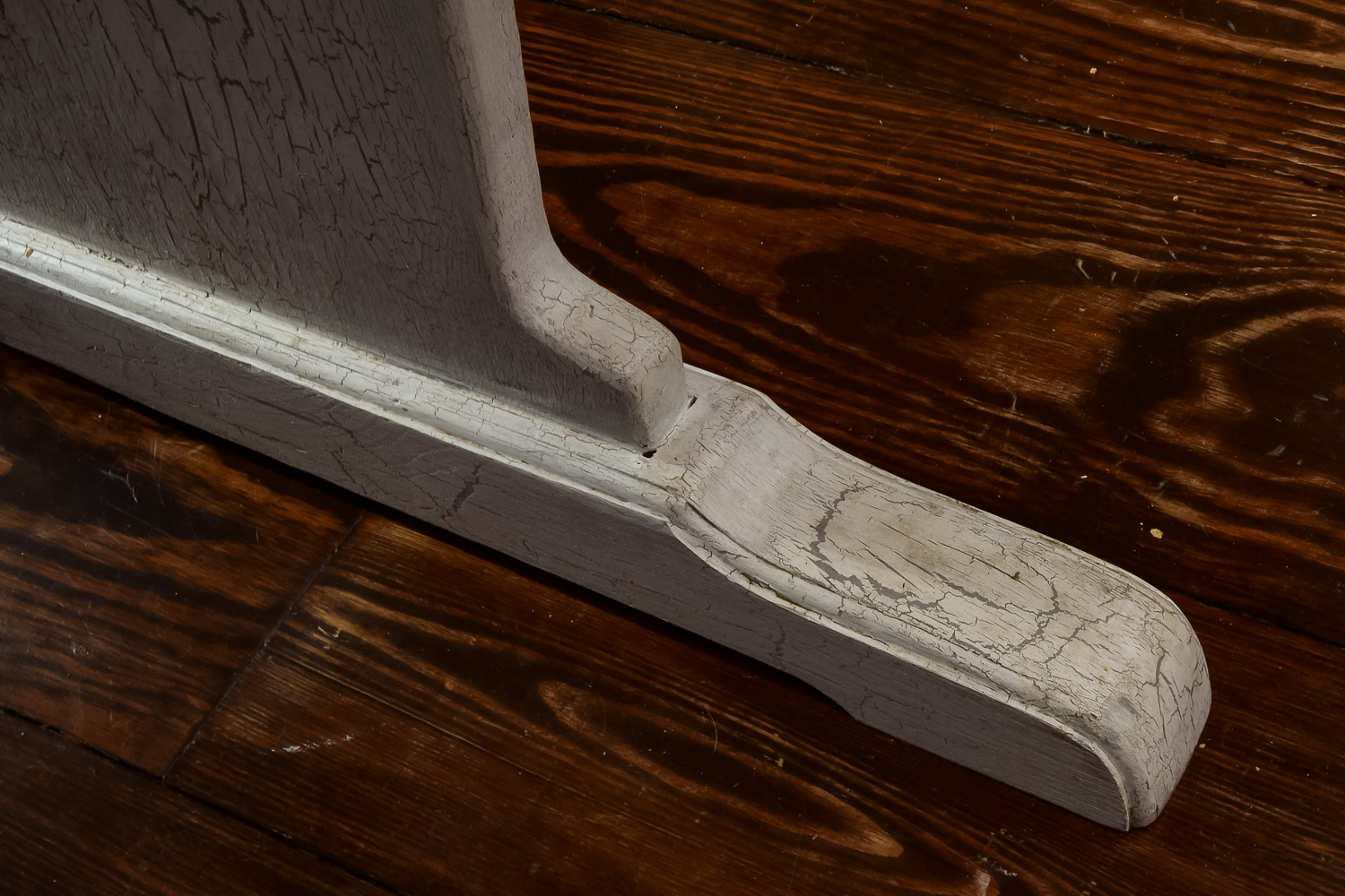 Trestle Dining Table and Captain's Chairs