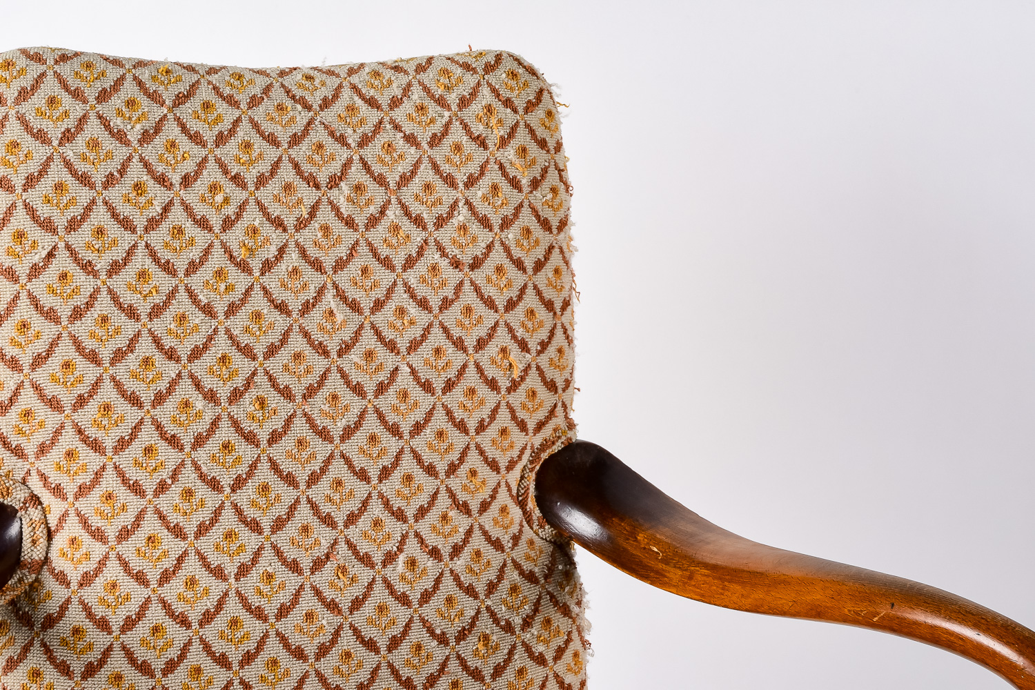 Antique Queen Anne Armchair