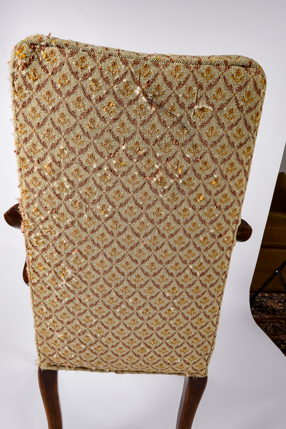 Antique Queen Anne Armchair