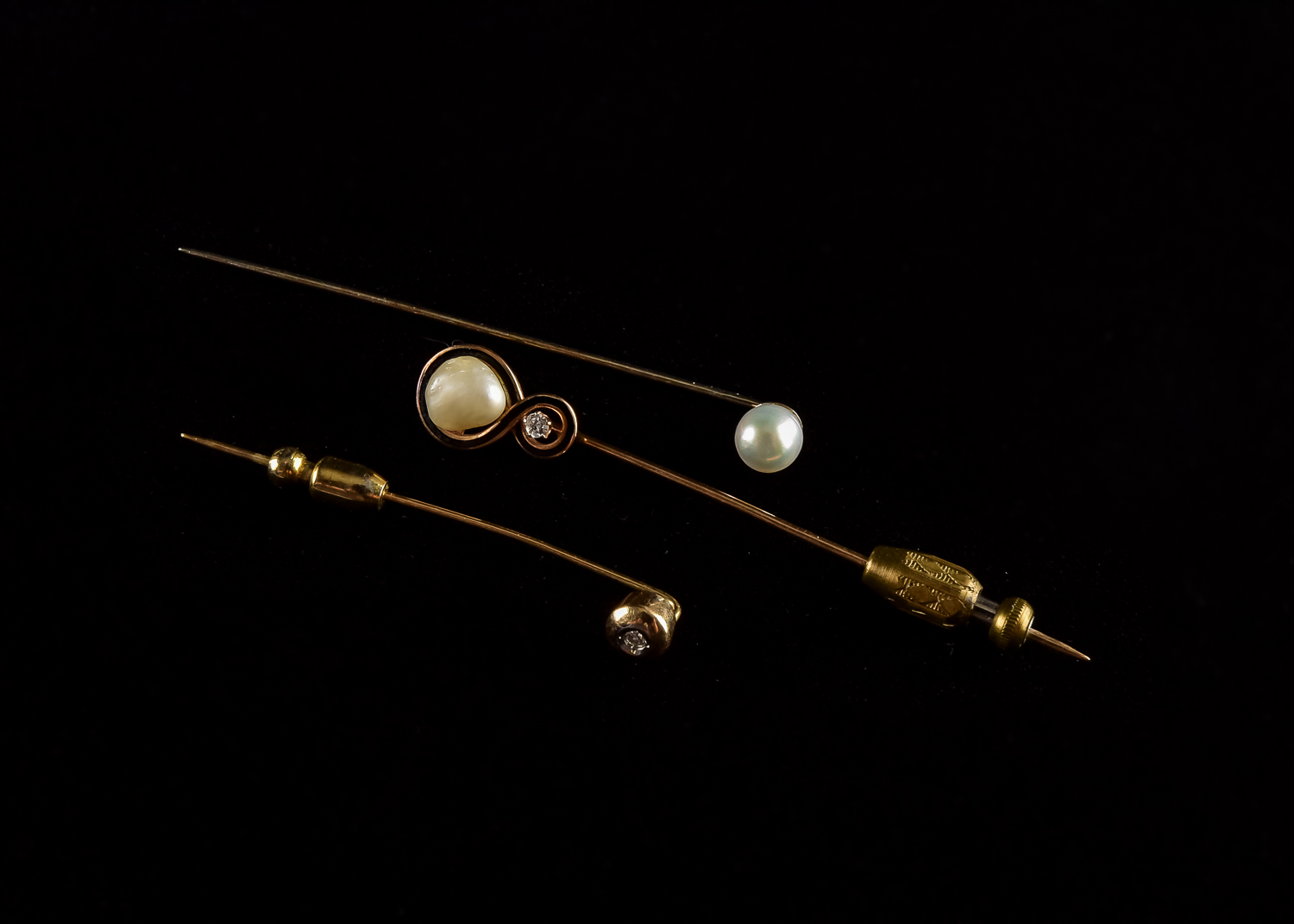 Vintage Stick Pin Trio