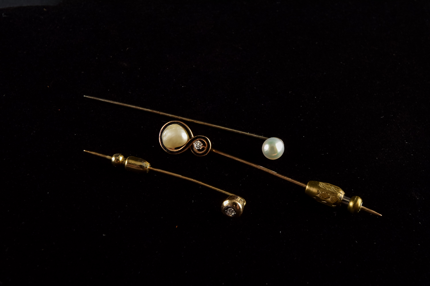 Vintage Stick Pin Trio