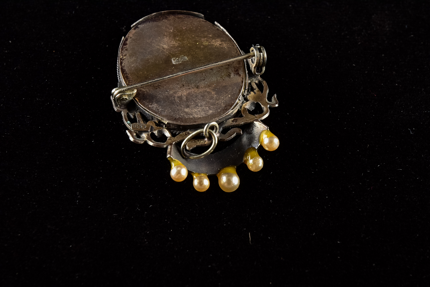 Antique Silver Brooch and Costume Findings