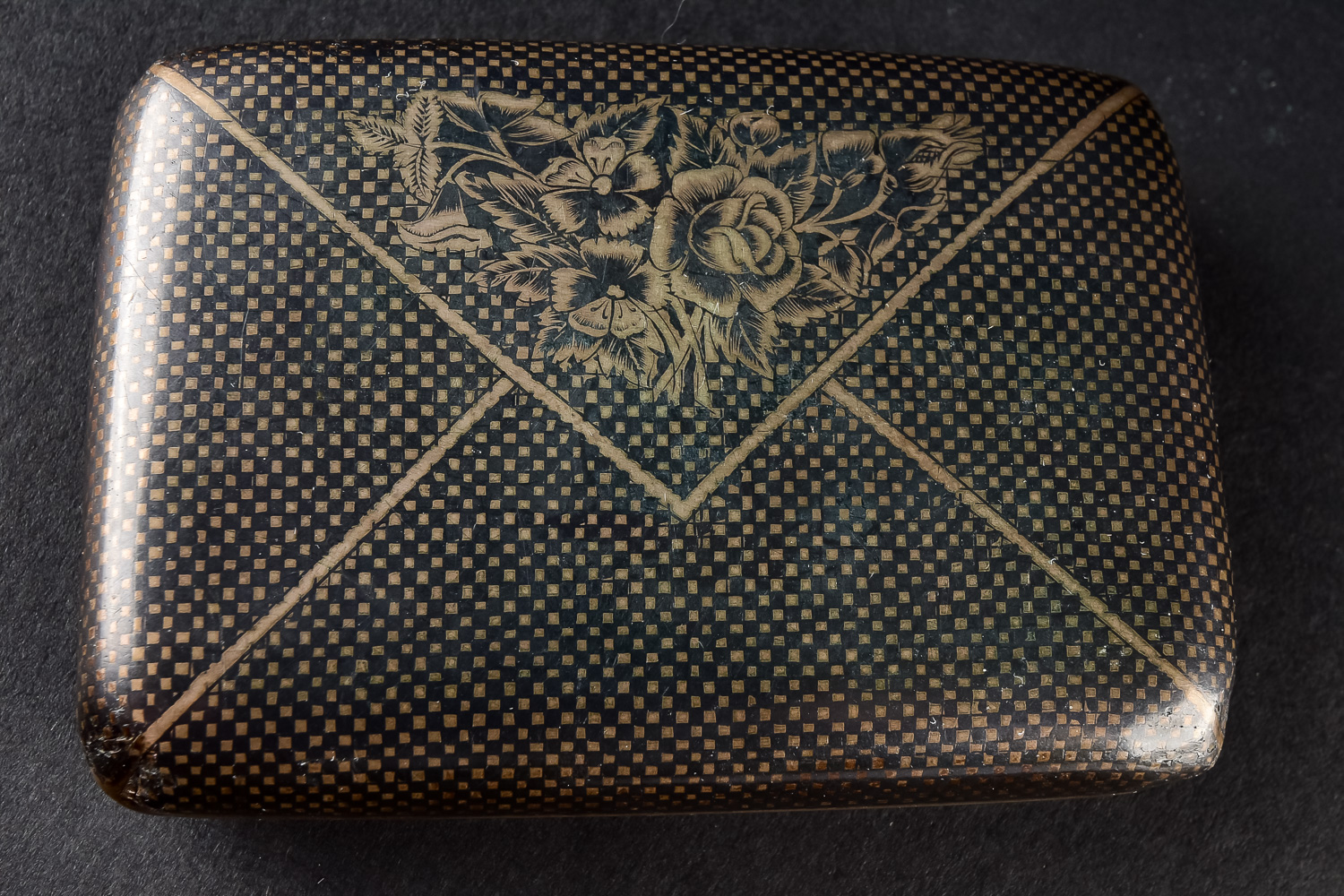 Silver Souvenir Cigarette Case