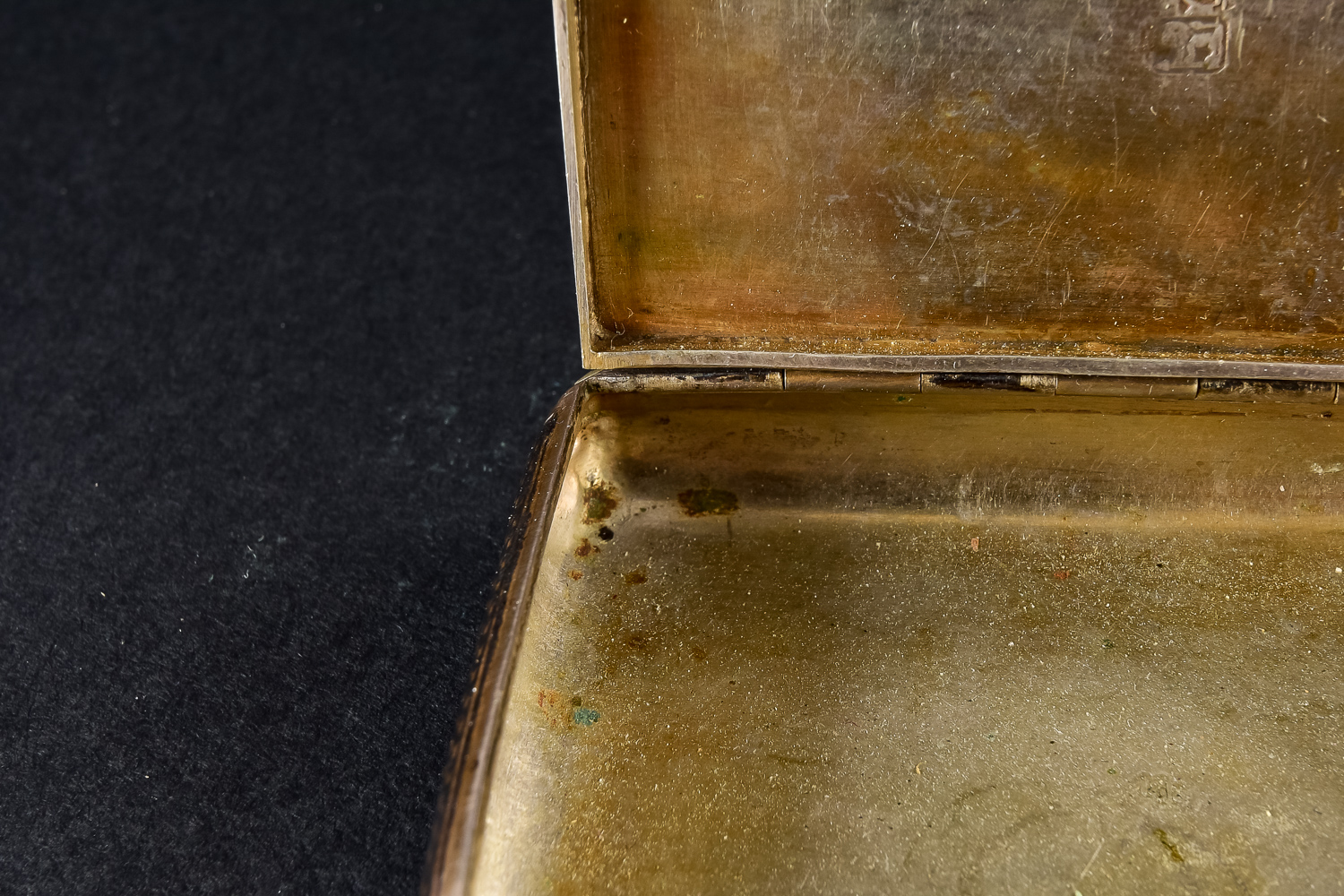 Silver Souvenir Cigarette Case