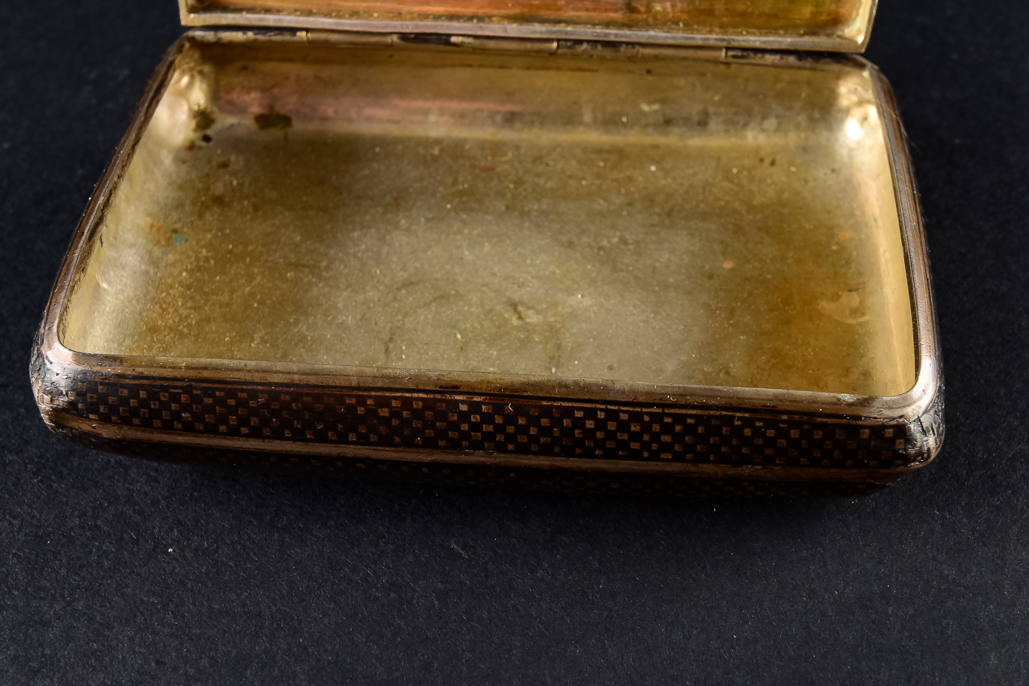 Silver Souvenir Cigarette Case