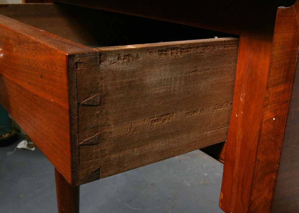 Antique Cherry Drop-Leaf Farm Table