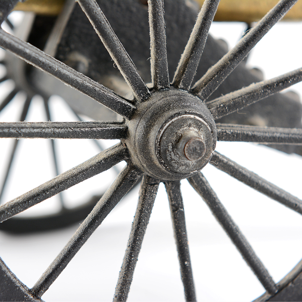 Vintage Cast Iron Penn Craft Civil War Cannon Replica