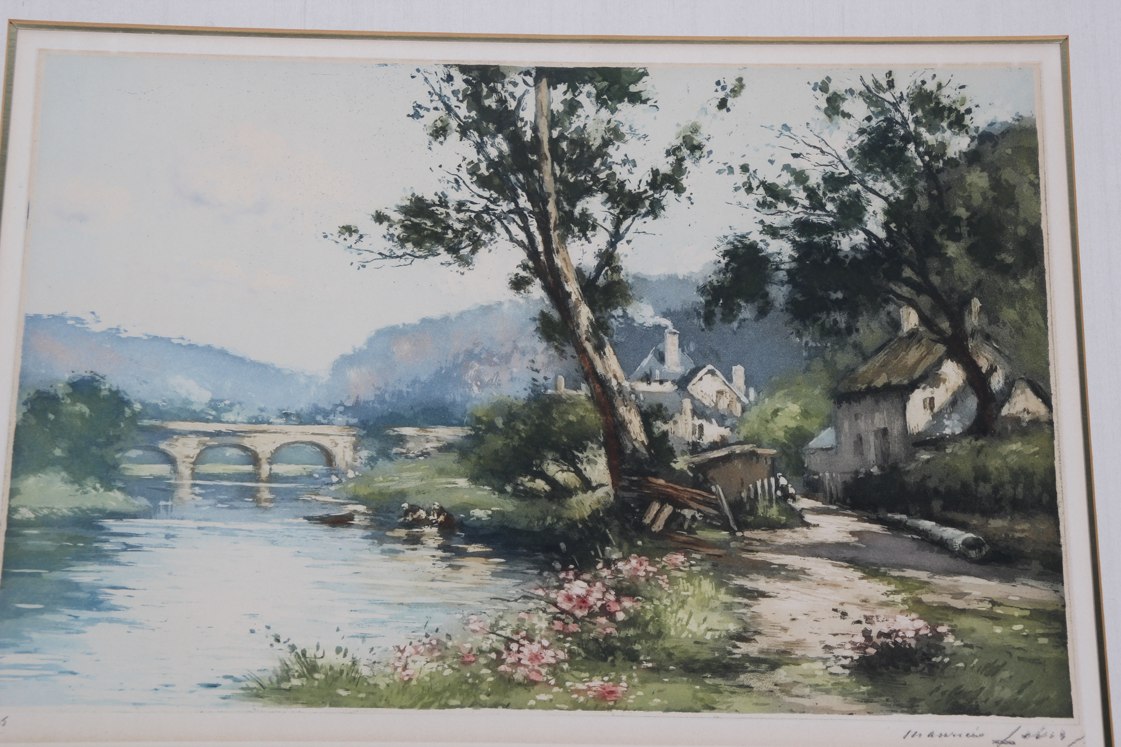 Maurice Levis Original Aquatint Etching