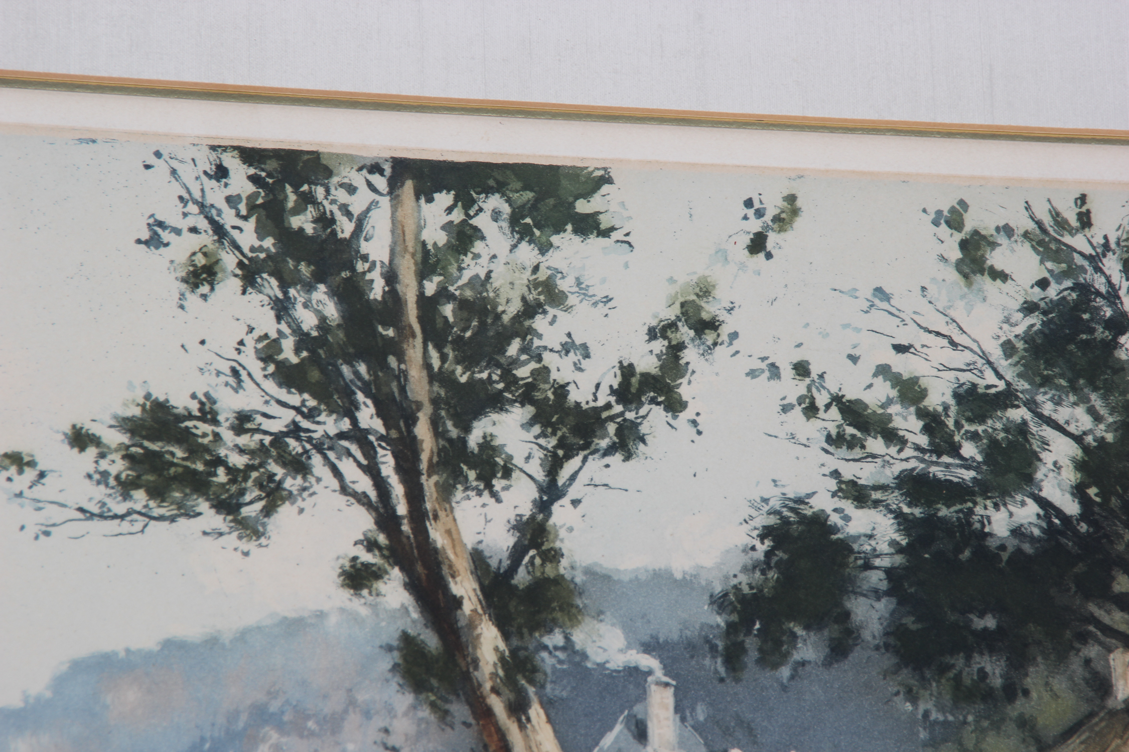 Maurice Levis Original Aquatint Etching