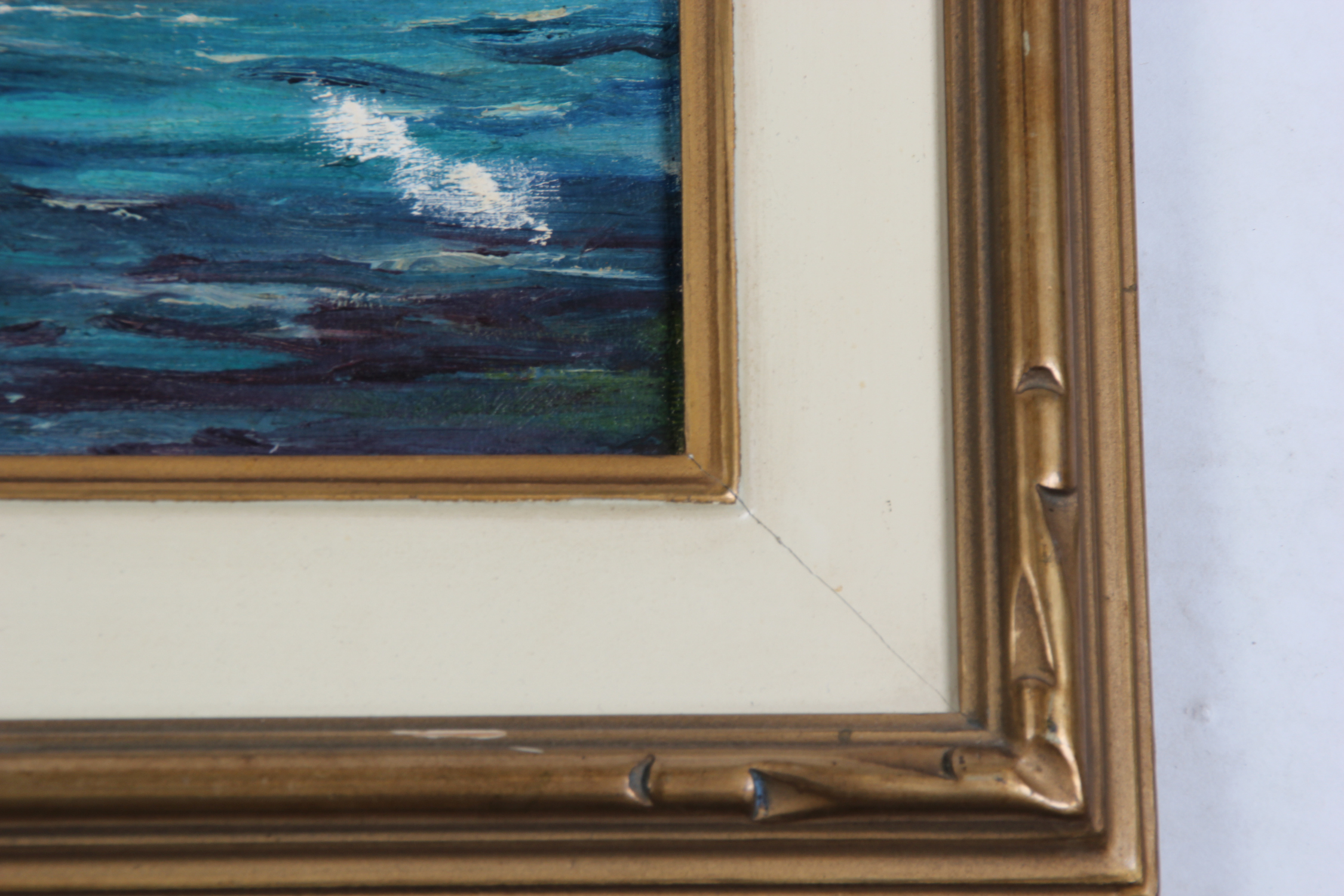 'White Point' by Lois G. Kinevan Original Oil Painting