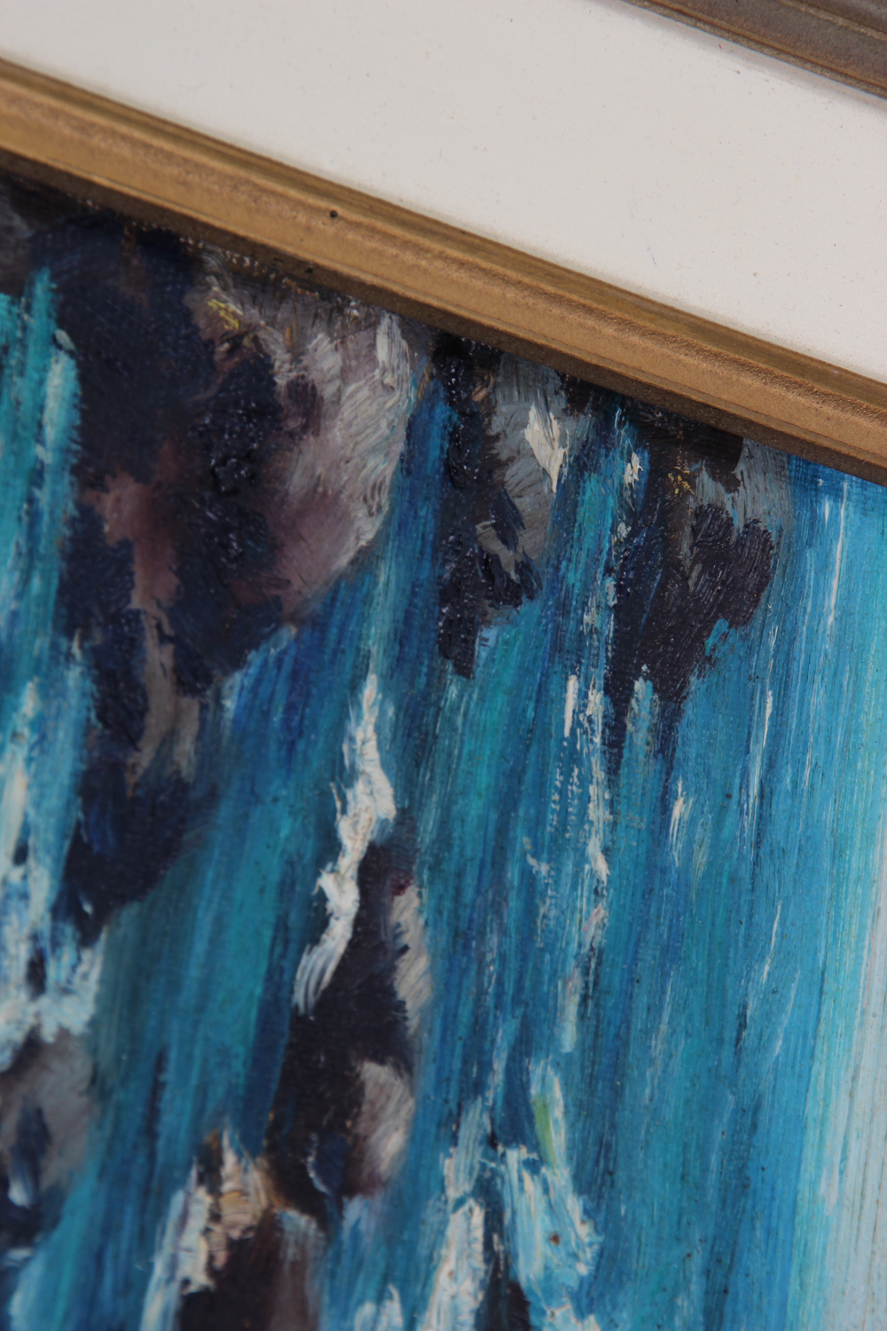 'White Point' by Lois G. Kinevan Original Oil Painting