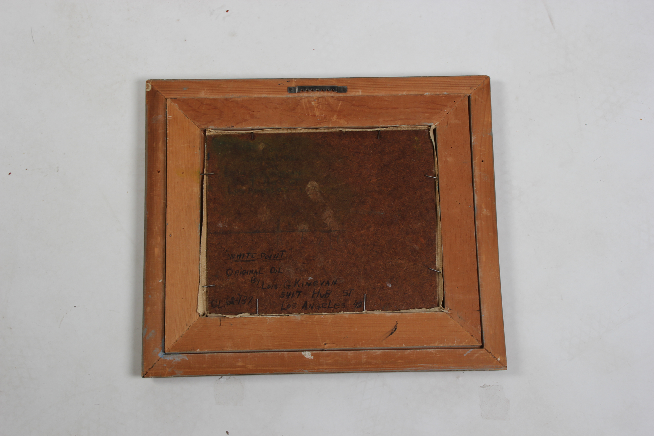 'White Point' by Lois G. Kinevan Original Oil Painting