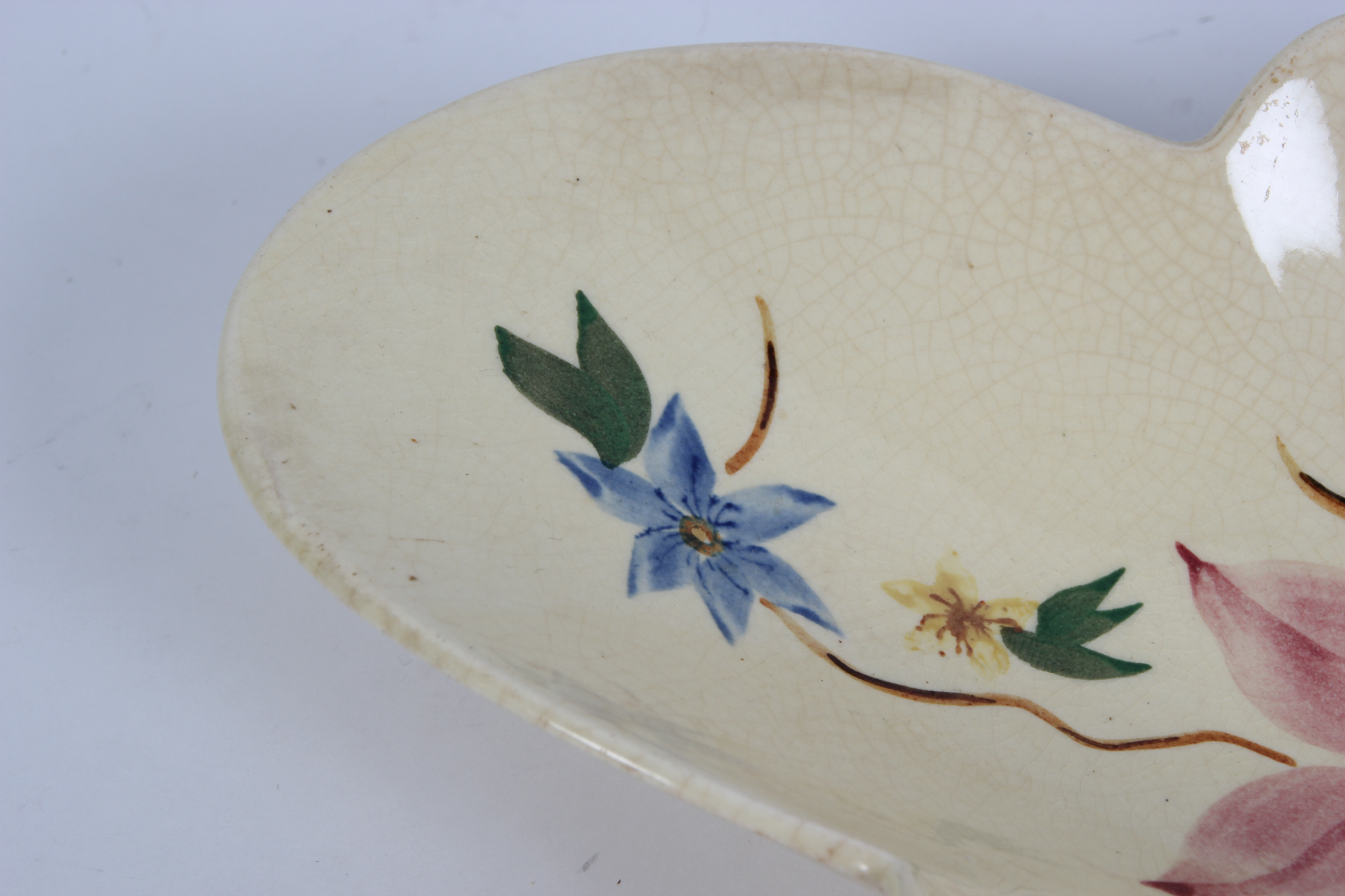 Vintage Hand Painted Ceramic Bowl