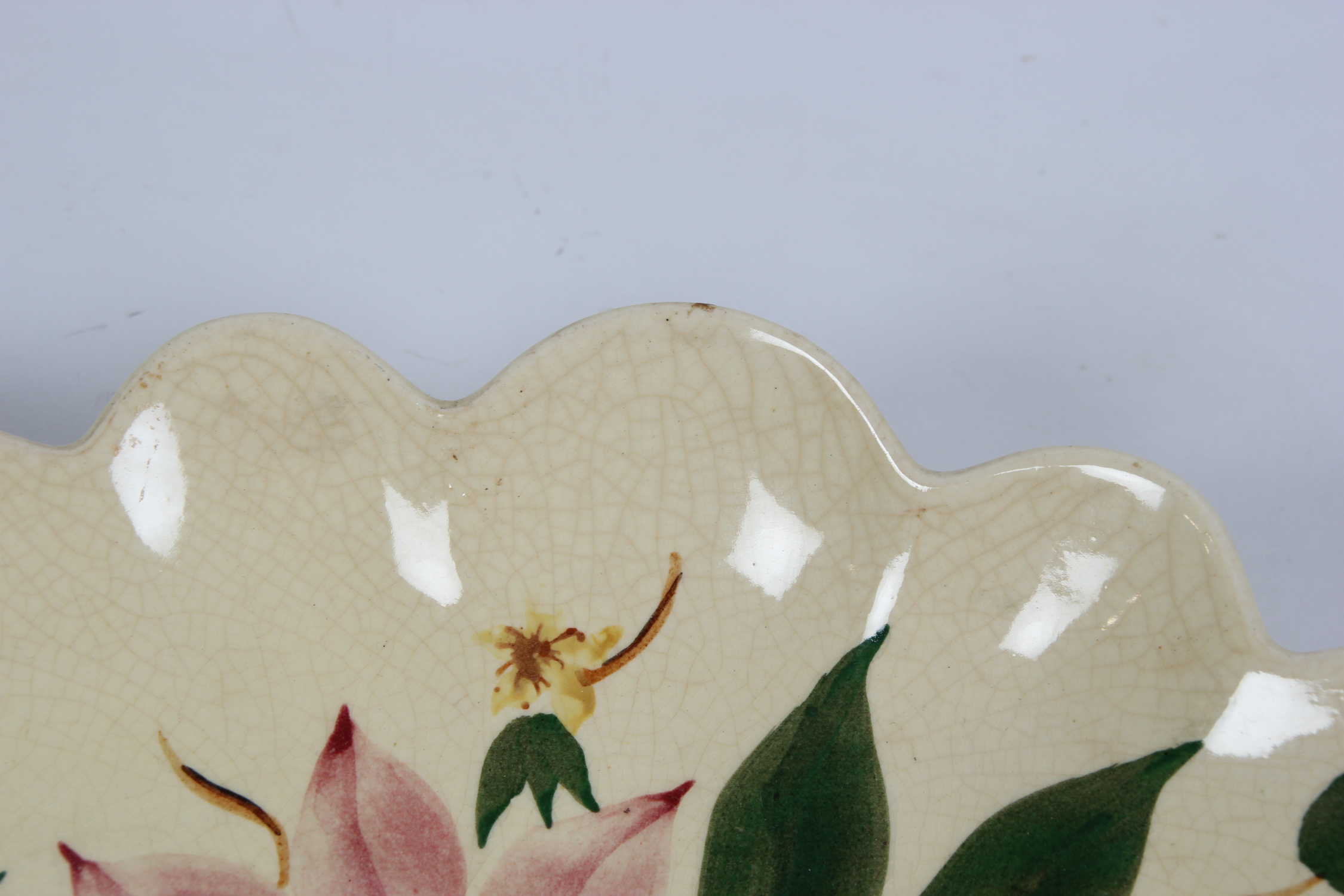 Vintage Hand Painted Ceramic Bowl