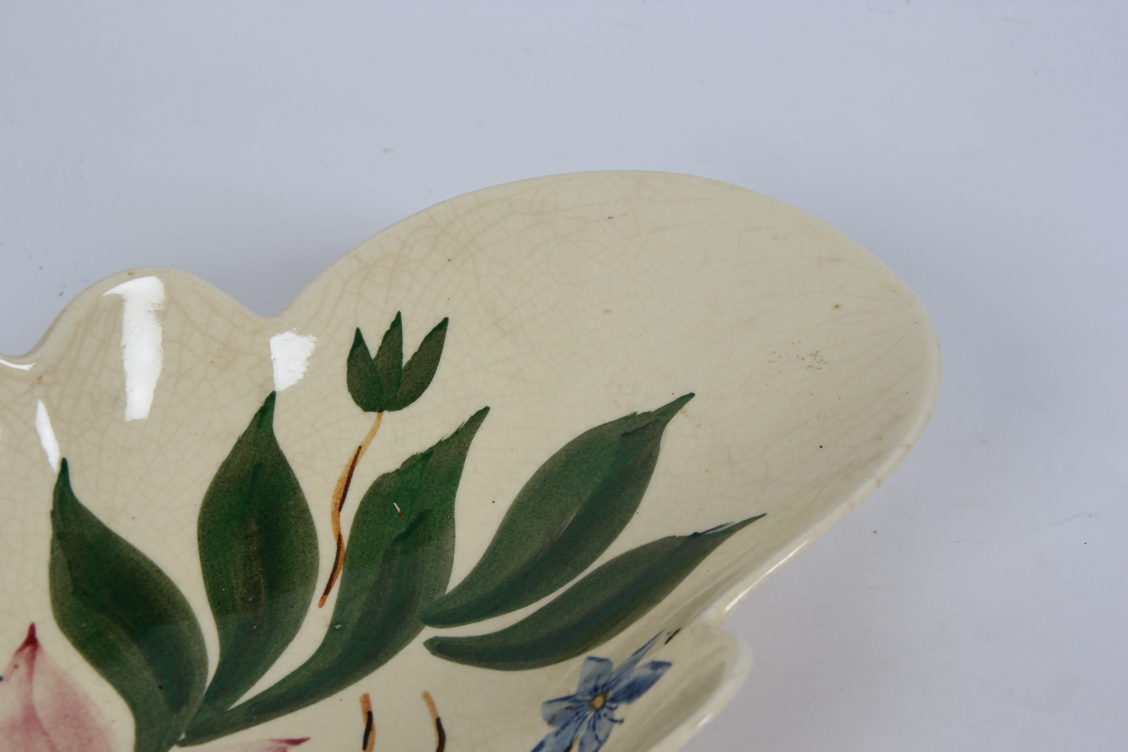 Vintage Hand Painted Ceramic Bowl