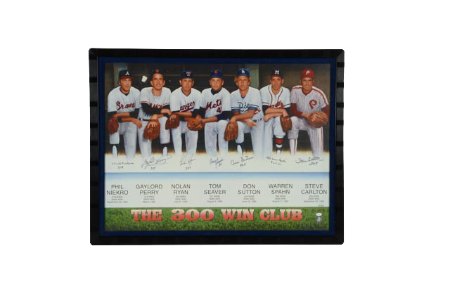 The 300 Win Club Signed Canvas  COA