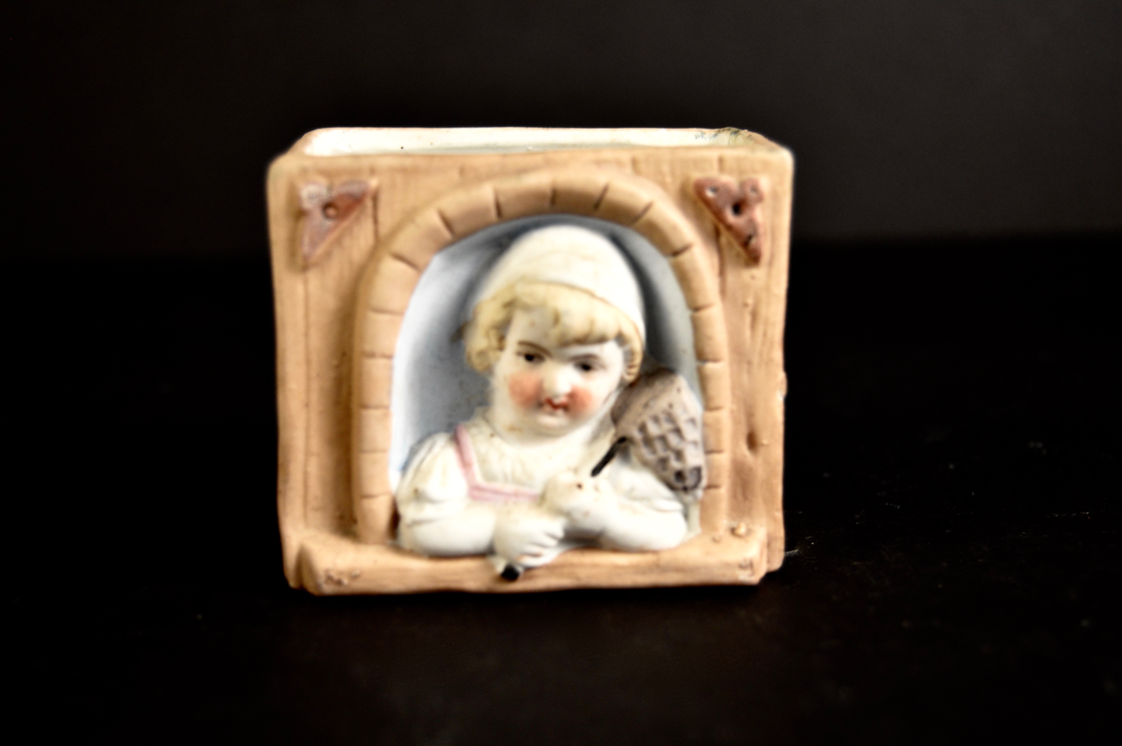 Group of Antique and Vintage Painted Bisque Figurines