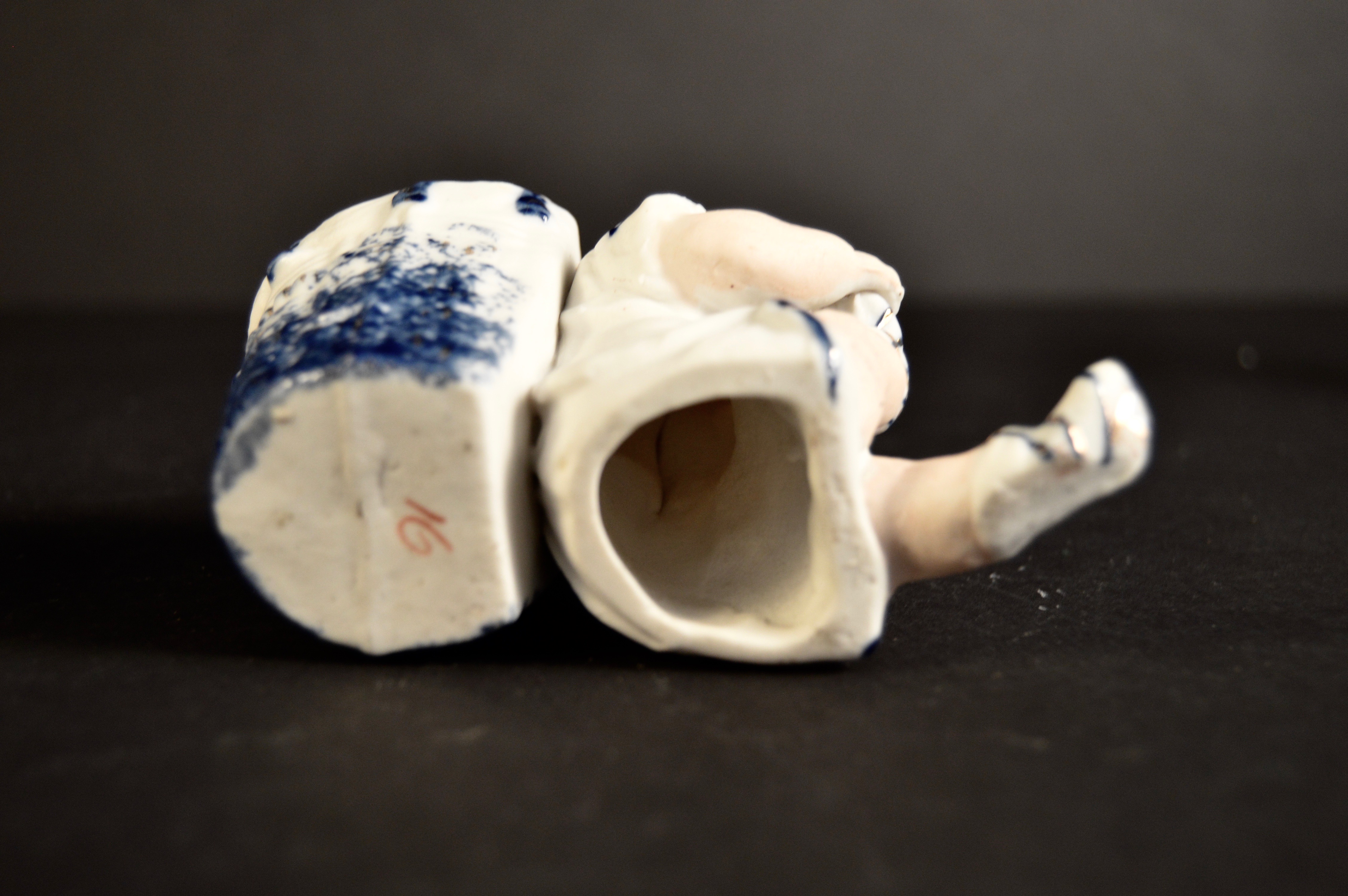 Group of Antique and Vintage Painted Bisque Figurines