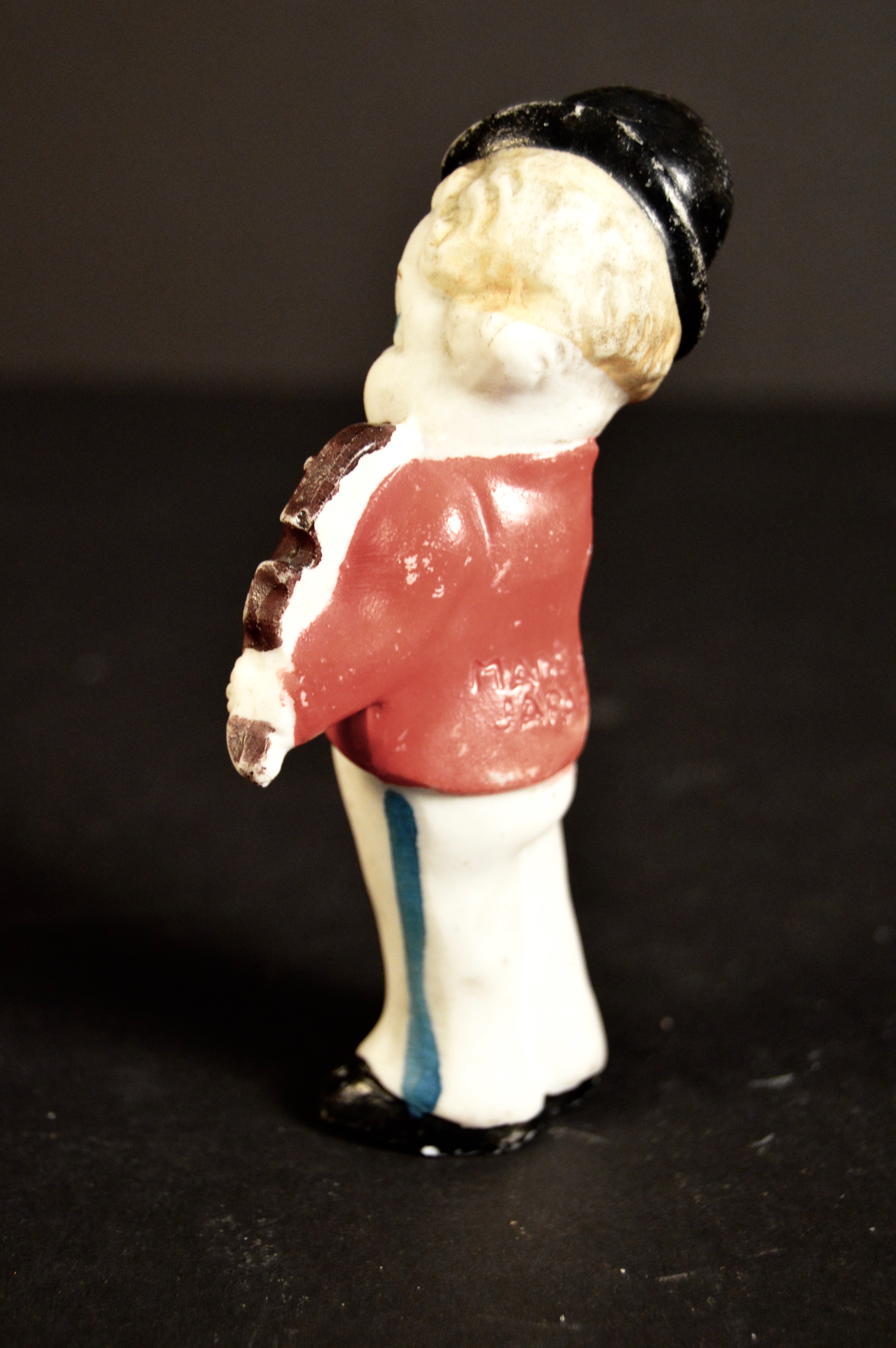 Group of Antique and Vintage Painted Bisque Figurines