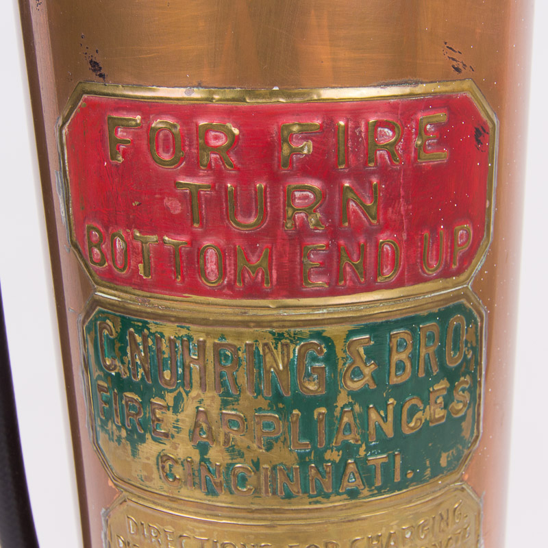 Vintage Fire Extinguisher Lamp