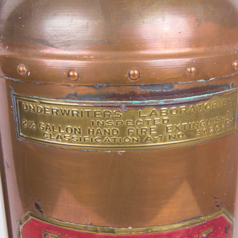 Vintage Fire Extinguisher Lamp