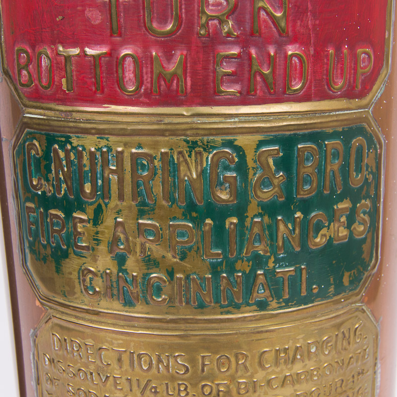 Vintage Fire Extinguisher Lamp