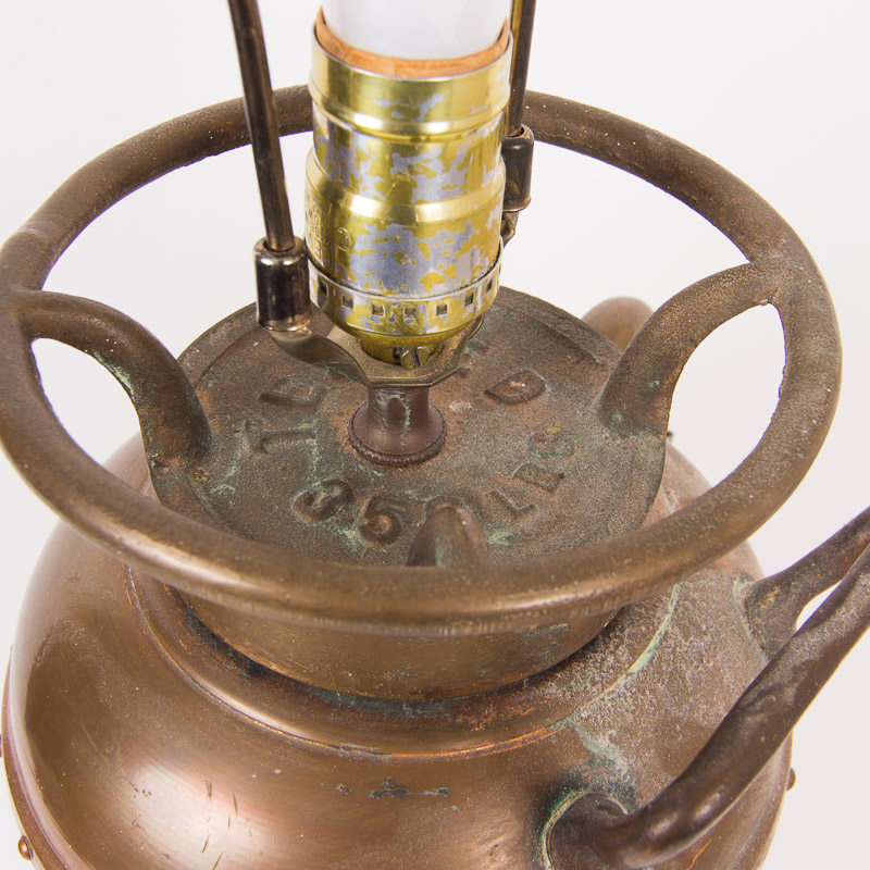 Vintage Fire Extinguisher Lamp