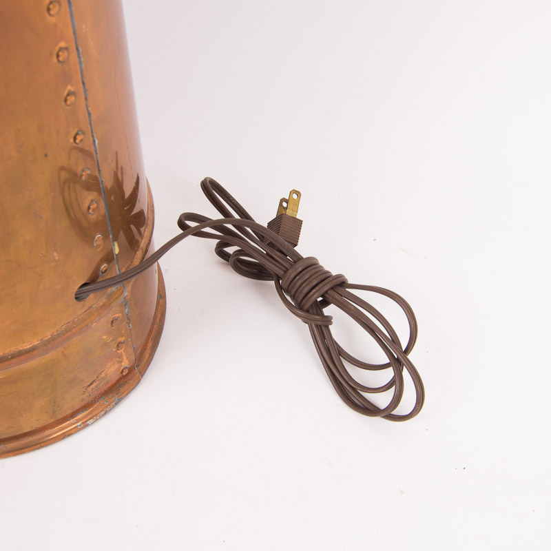Vintage Fire Extinguisher Lamp