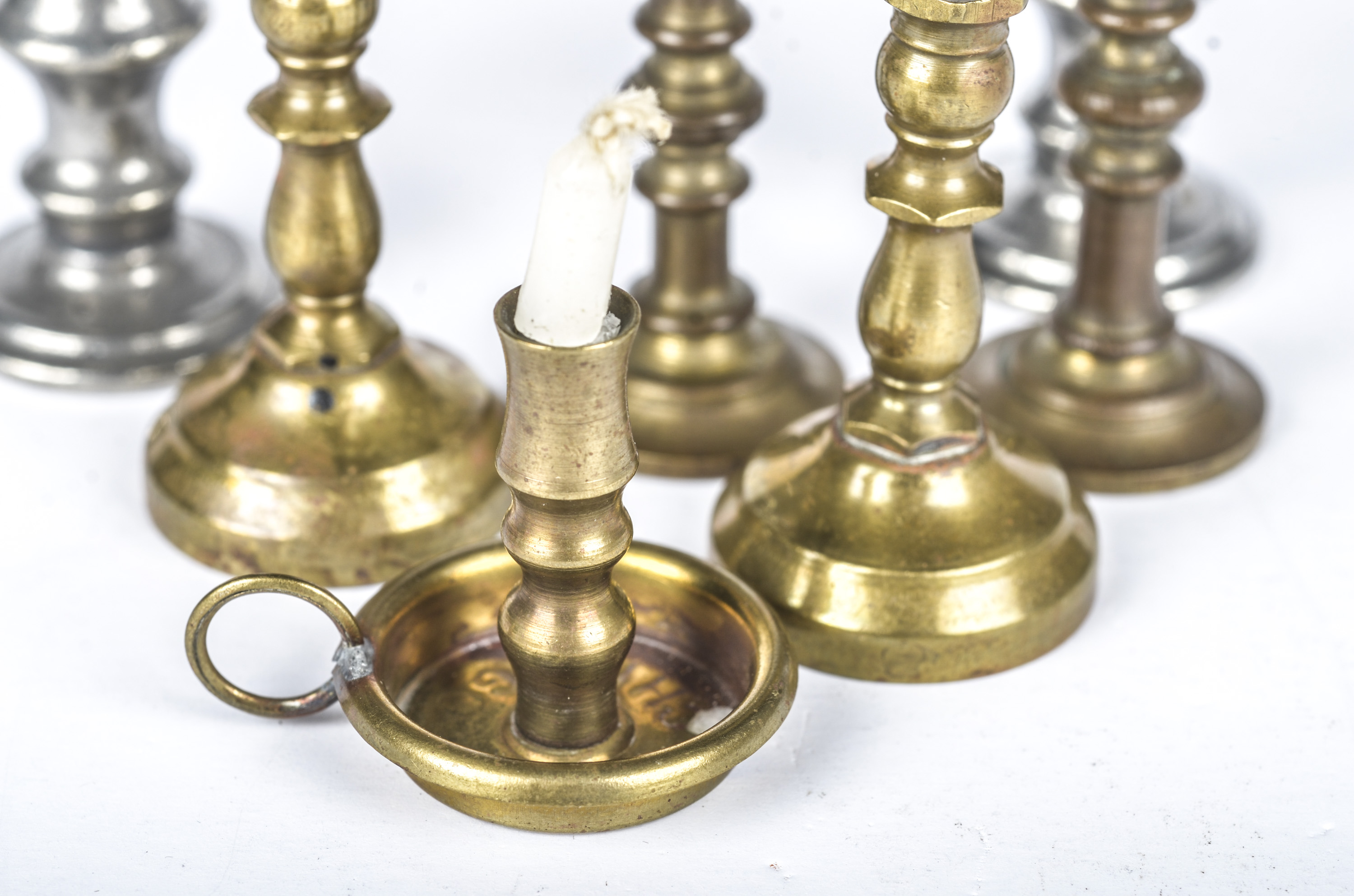 Assortment of Vintage Toy Miniature Candlesticks