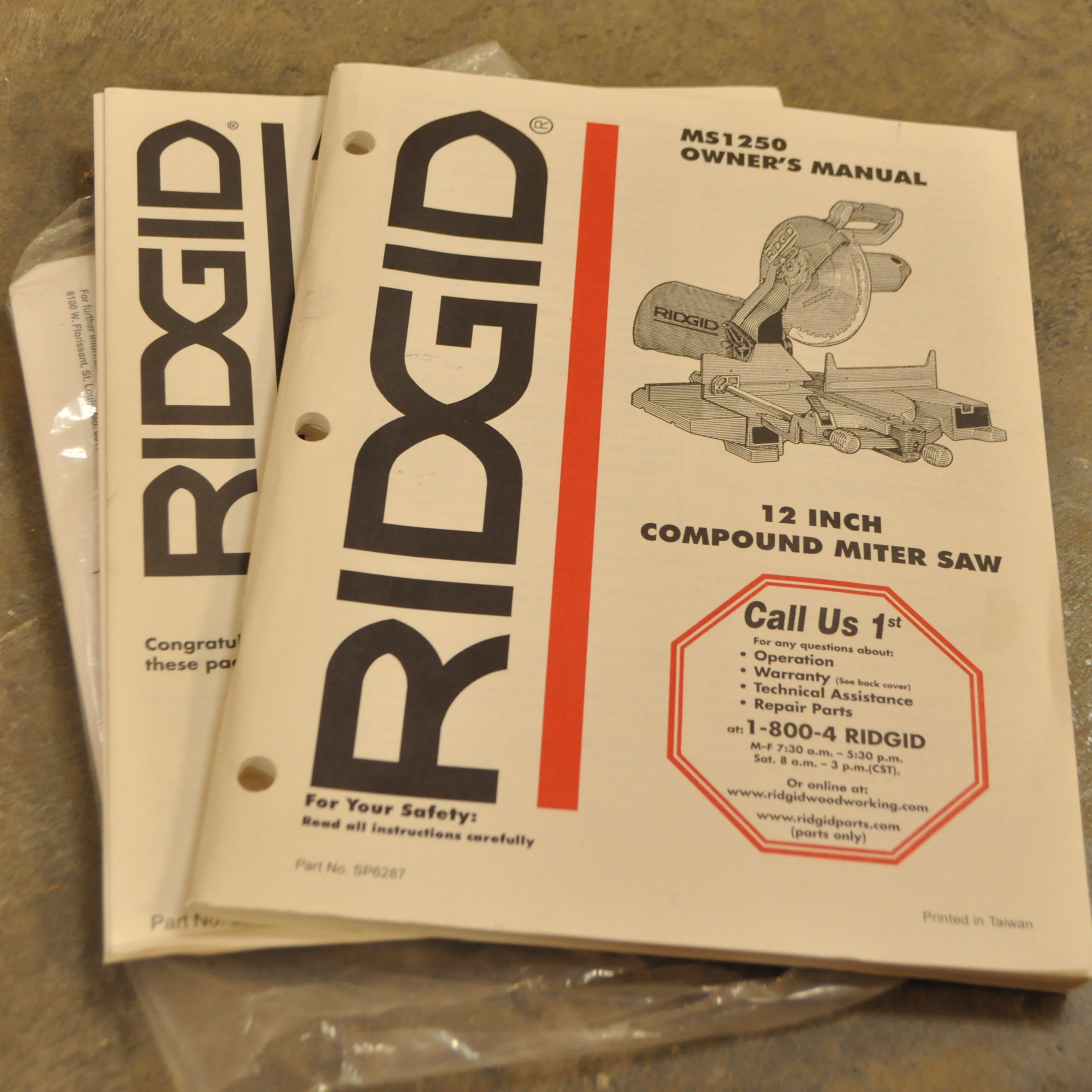 Ridgid 12-inch Compound Miter Saw With Exactline Adjustable Laser