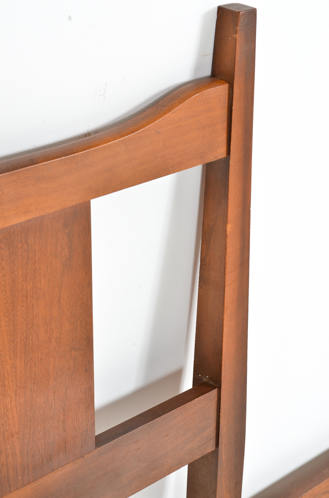 Mid-Century Walnut Headboard