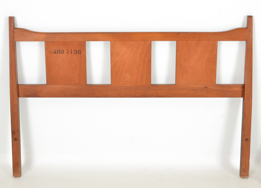 Mid-Century Walnut Headboard