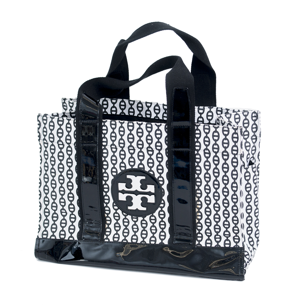 Tory Burch Chain Print Tote Bag