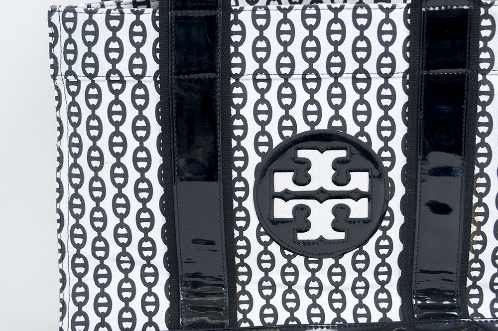 Tory Burch Chain Print Tote Bag