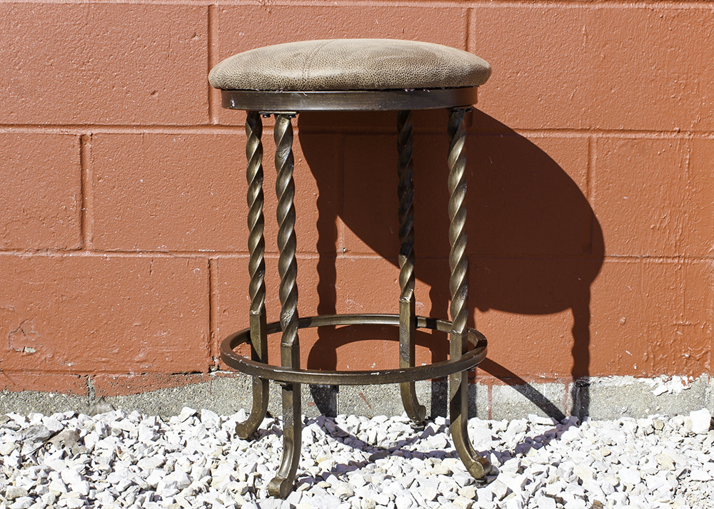 Trio of Contemporary Style Stools