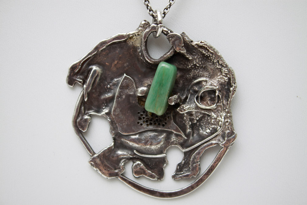 Bench Made Artisan Pendant on Chain