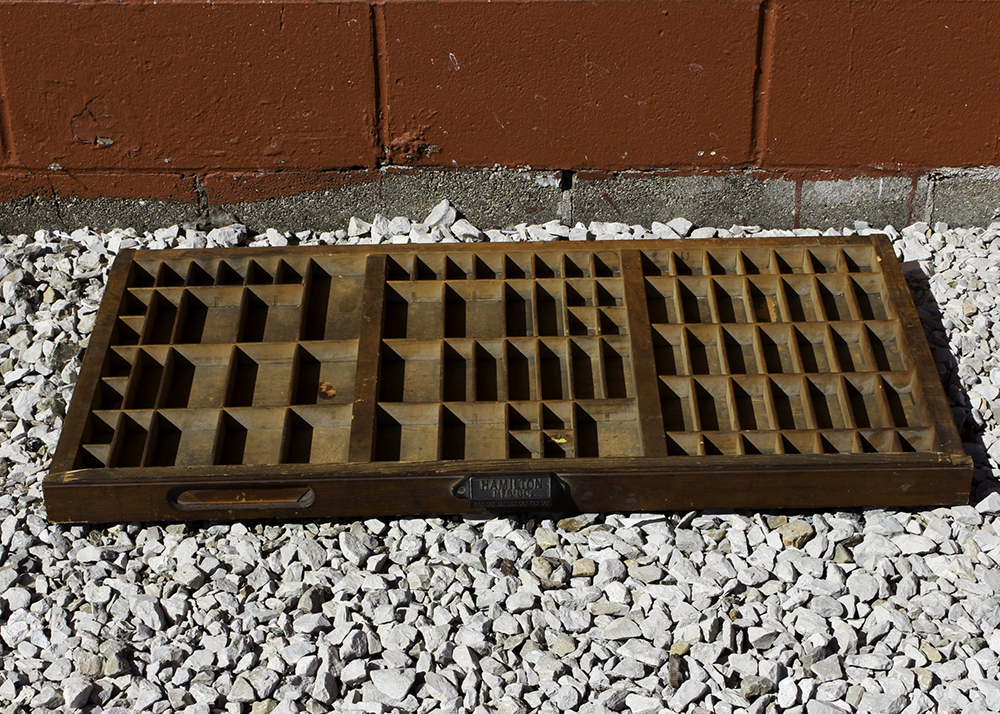 Pair of Letterpress Drawers