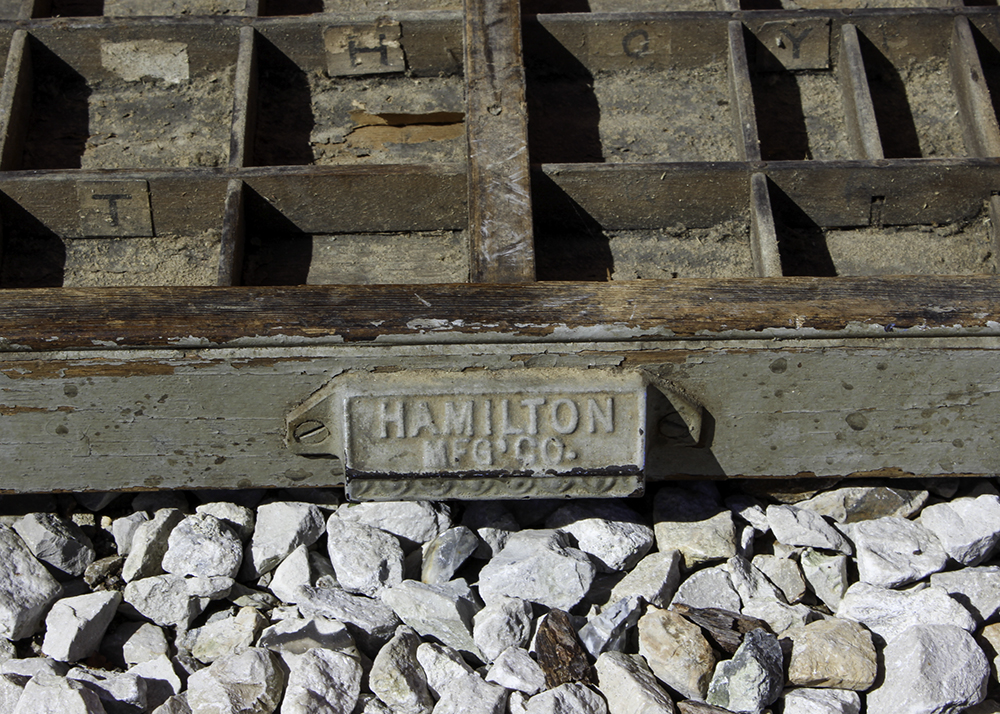 Pair of Letterpress Drawers