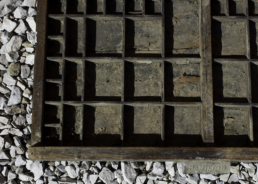 Pair of Letterpress Drawers