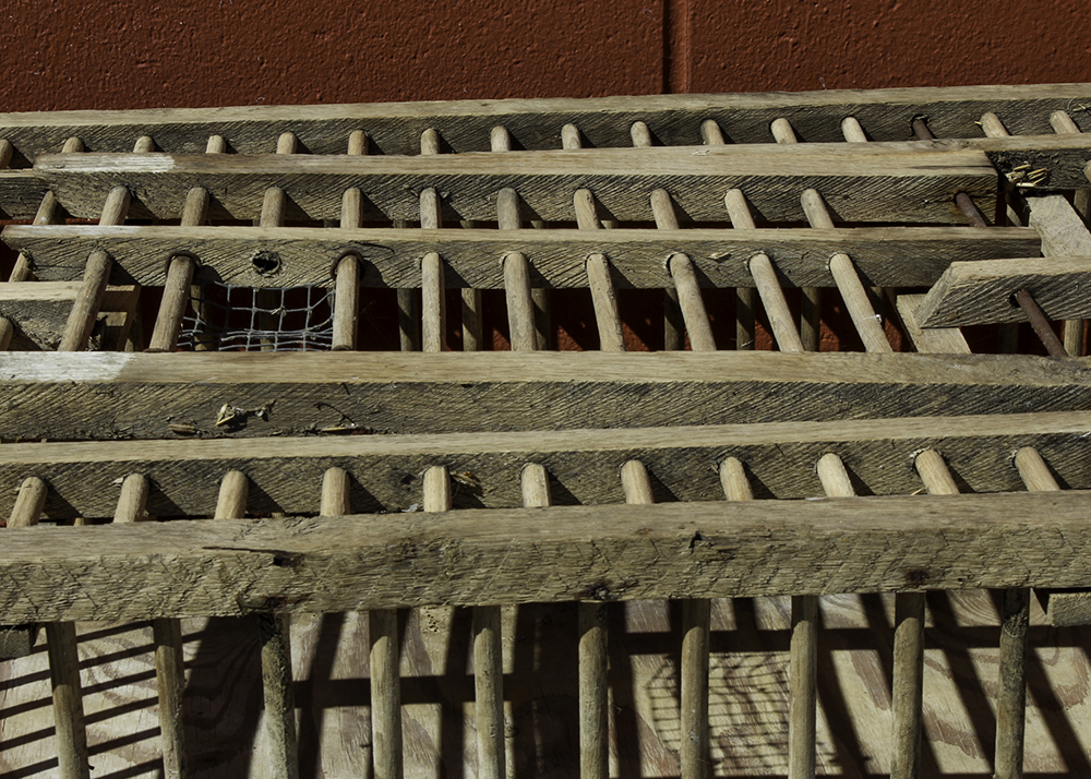 Primitive Wooden Chicken Crate