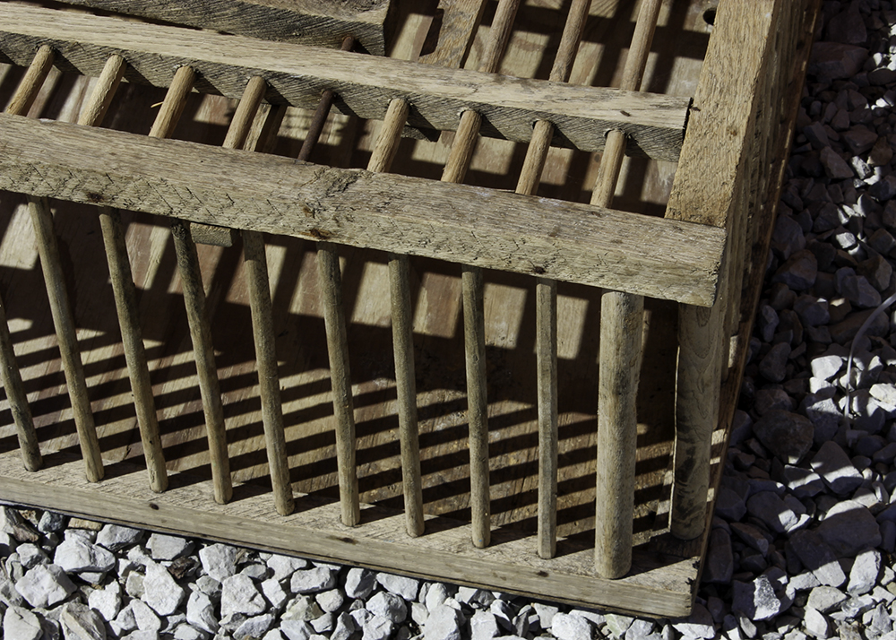 Primitive Wooden Chicken Crate