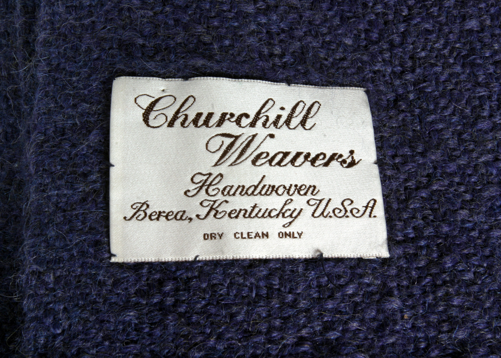 Periwinkle Churchill Weavers Soft Throw Blanket