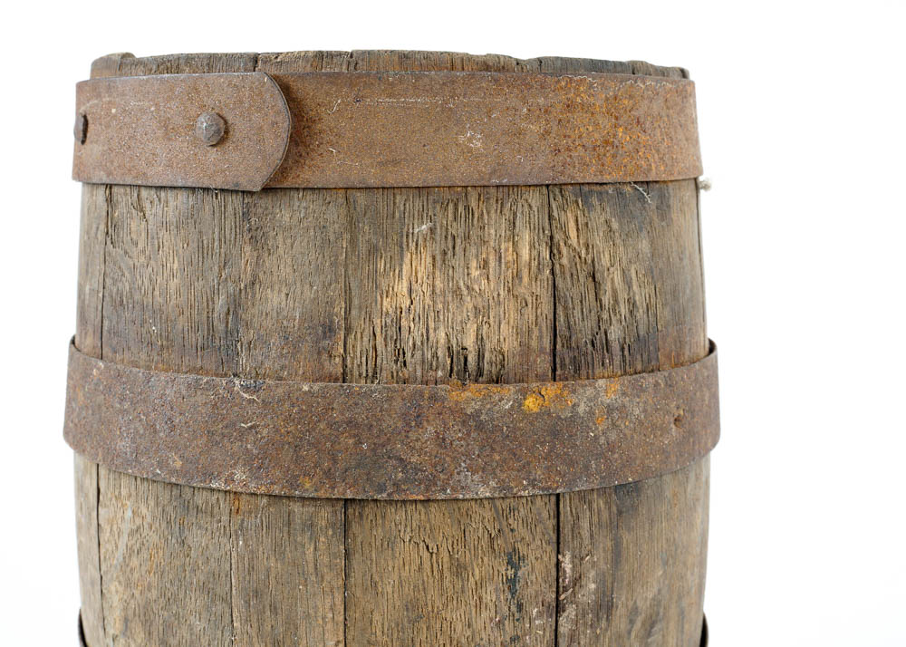 Antique Wooden Barrel
