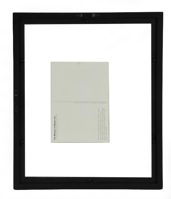 Chuck Close Autographed MoMA Postcard "Leslie/Watercolour"