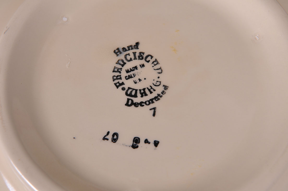 Collection of Franciscan Dinnerware "Desert Rose" Pattern