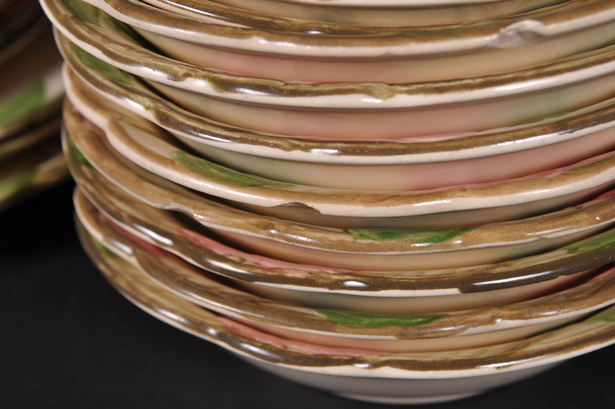 Collection of Franciscan Dinnerware "Desert Rose" Pattern
